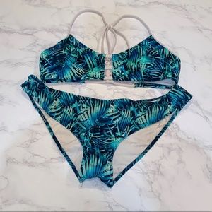 Victoria secret PINK tropical swimsuit bikini set
